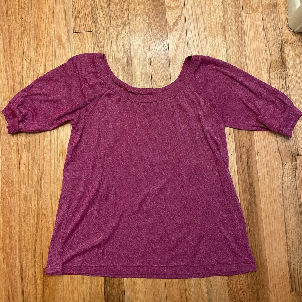 Michael Stars pink shirt